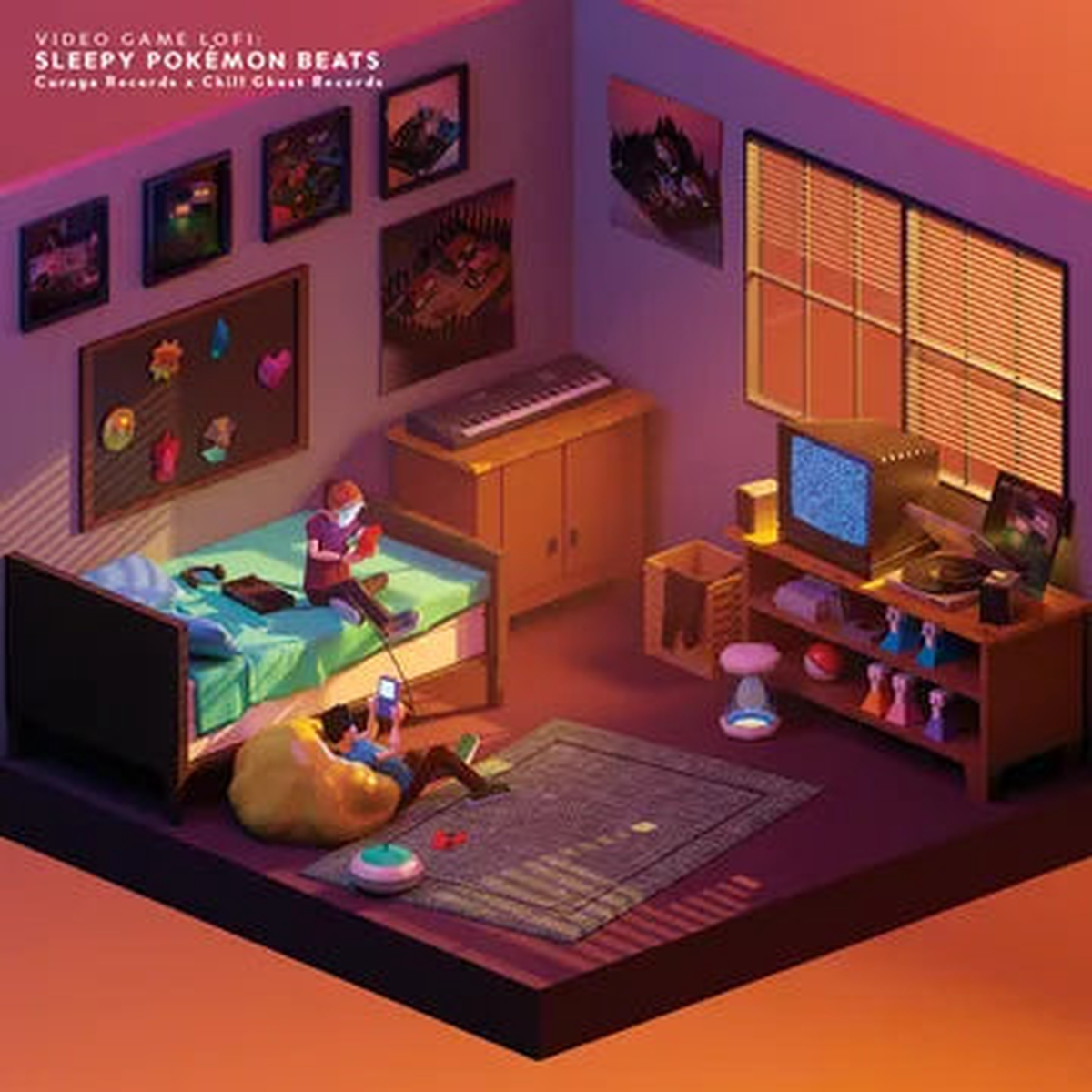 Various Artists from Curaga Records and Chill Ghost Records - Video Game LoFi: Sleepy Pokmon Beats