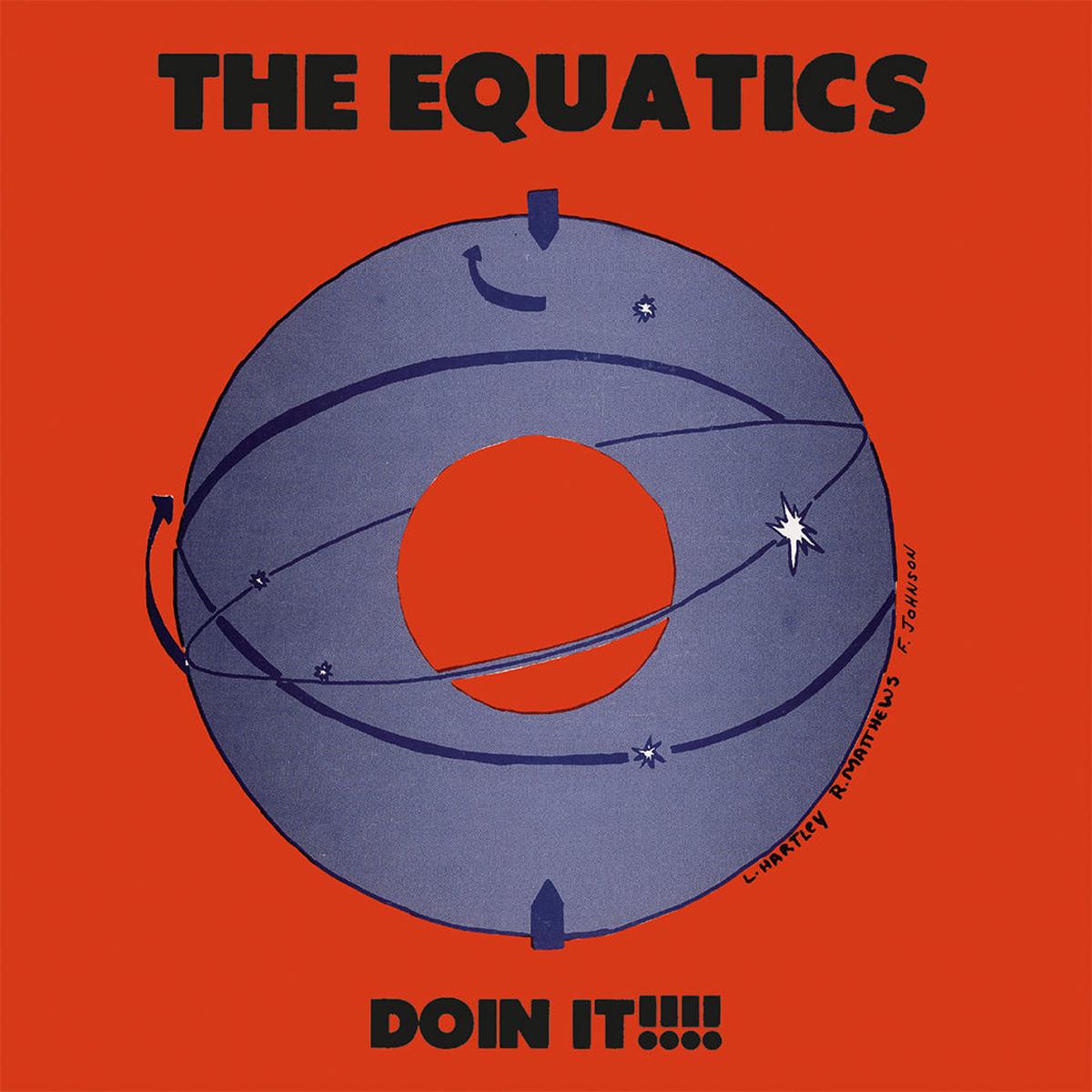 THE EQUATICS - Doin It !!!! (Repress) - LP - Blue Vinyl [APR 3]