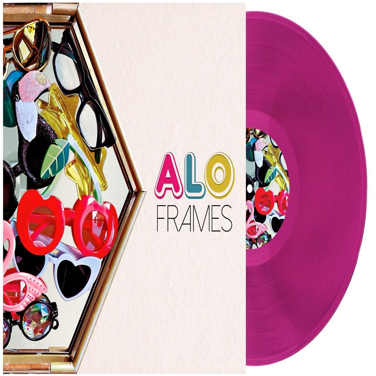 ALO - Frames (Indie Exclusive, Limited Edition, Neon Jazzberry Colored Vinyl) ((Vinyl)) - Default Title