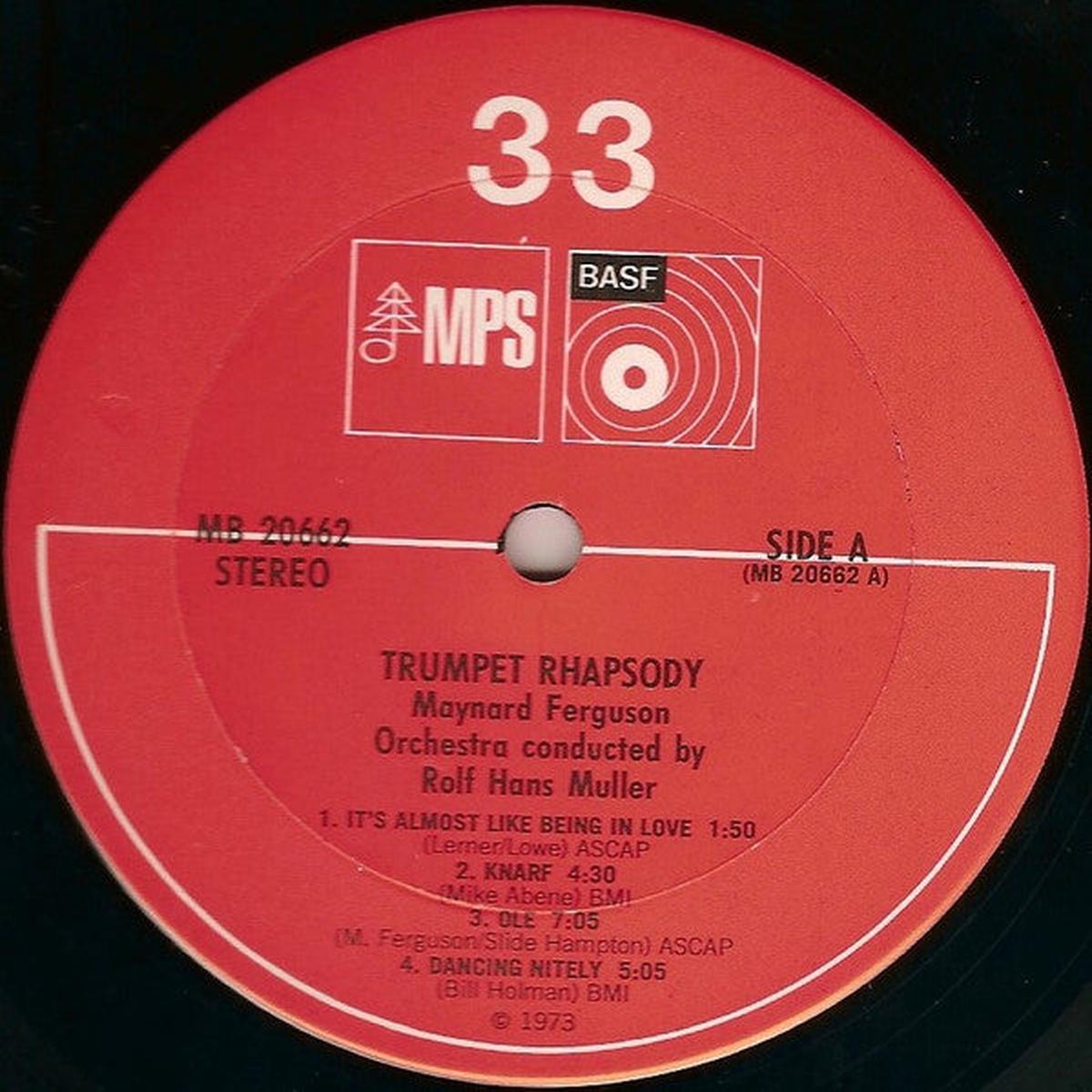 Maynard Ferguson - Trumpet Rhapsody - LP