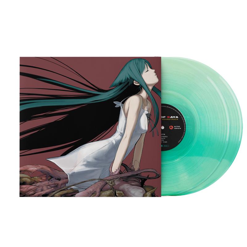 Song of Saya Original Soundtrack (2xLP Transparent "Saya's Wings" Green Vinyl Record)