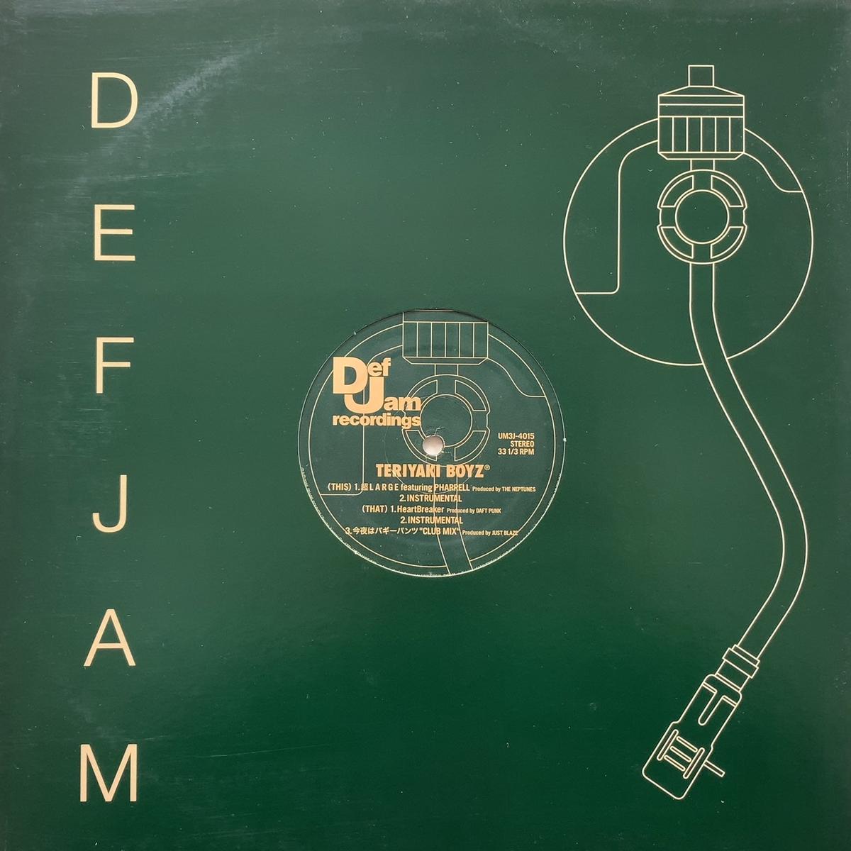 TERIYAKI BOYS / L A R G E / HEARTBREAKER (UM3J-4015, 12inch)