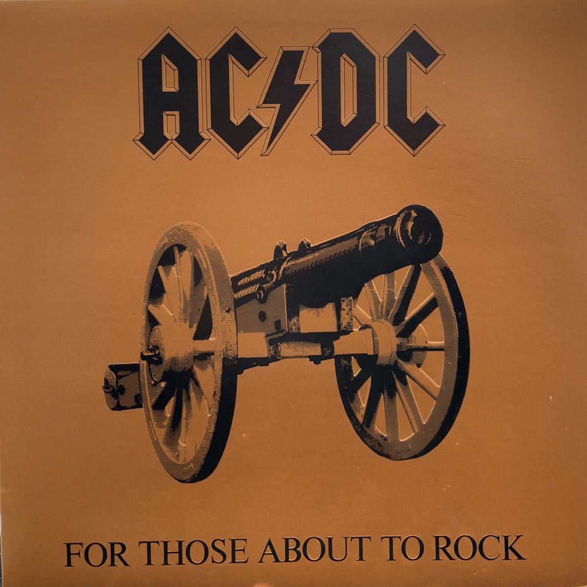 AC/DC / For Those About To Rock (We Salute You) LP