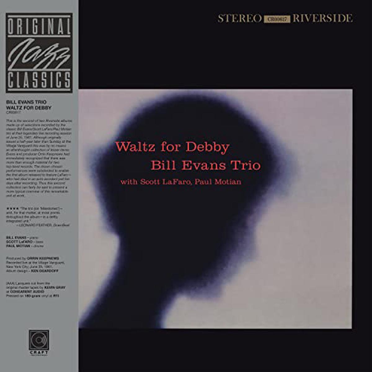 Bill Evans Trio - Waltz For Debby (Original Jazz Classics Series) [LP] ((Vinyl)) - Default Title