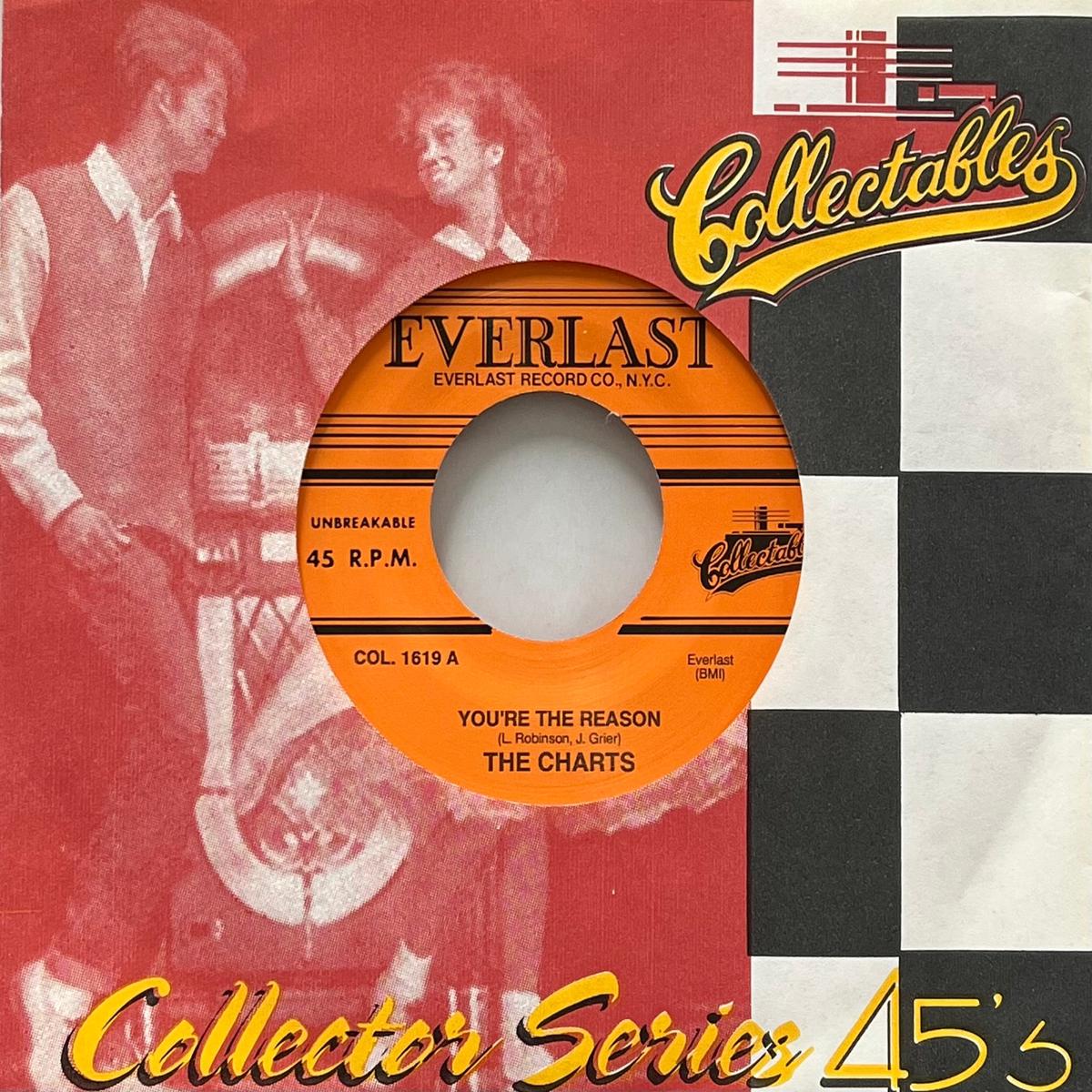 CHARTS / You're The Reason / I've Been Wondering (Collectables COL. 1619, 7inch) Red Vinyl