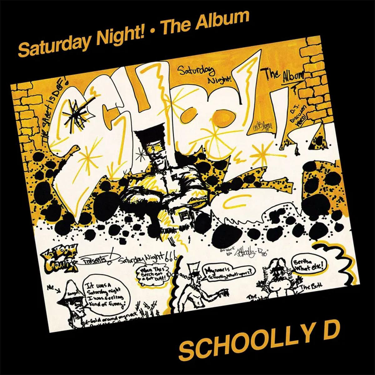 SCHOOLLY D 8211 Saturday Night The Album 8211 LP 8211 Lemon Pepper Coloured Vinyl RSD 2024