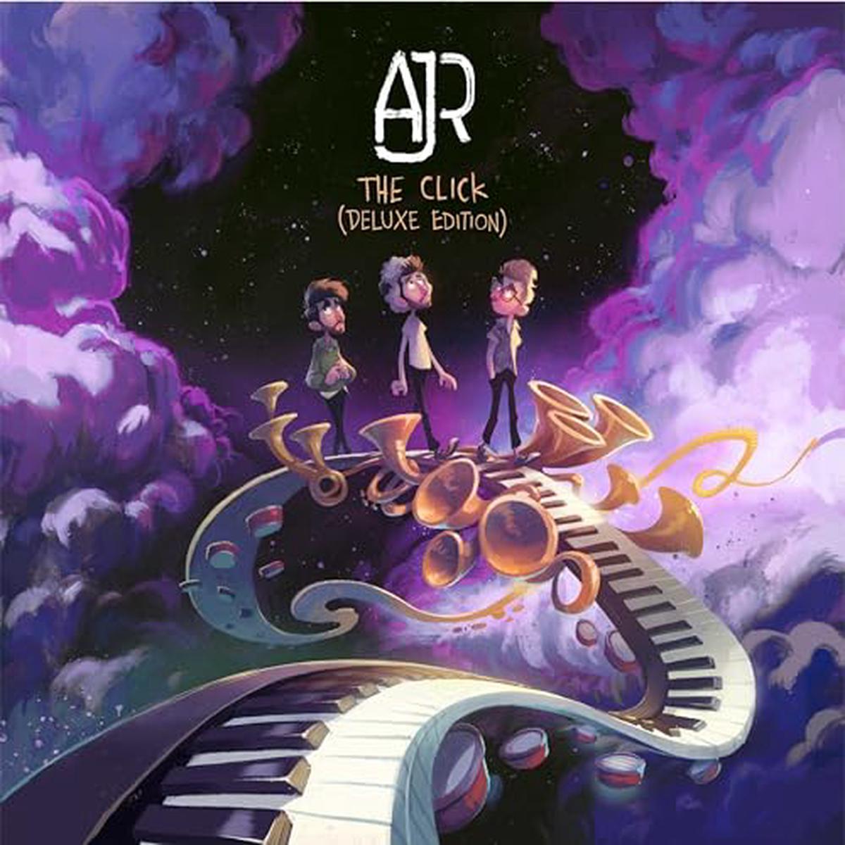 Ajr - The Click (Deluxe) [Clear with Red Splatter] ((Vinyl)) - Default Title