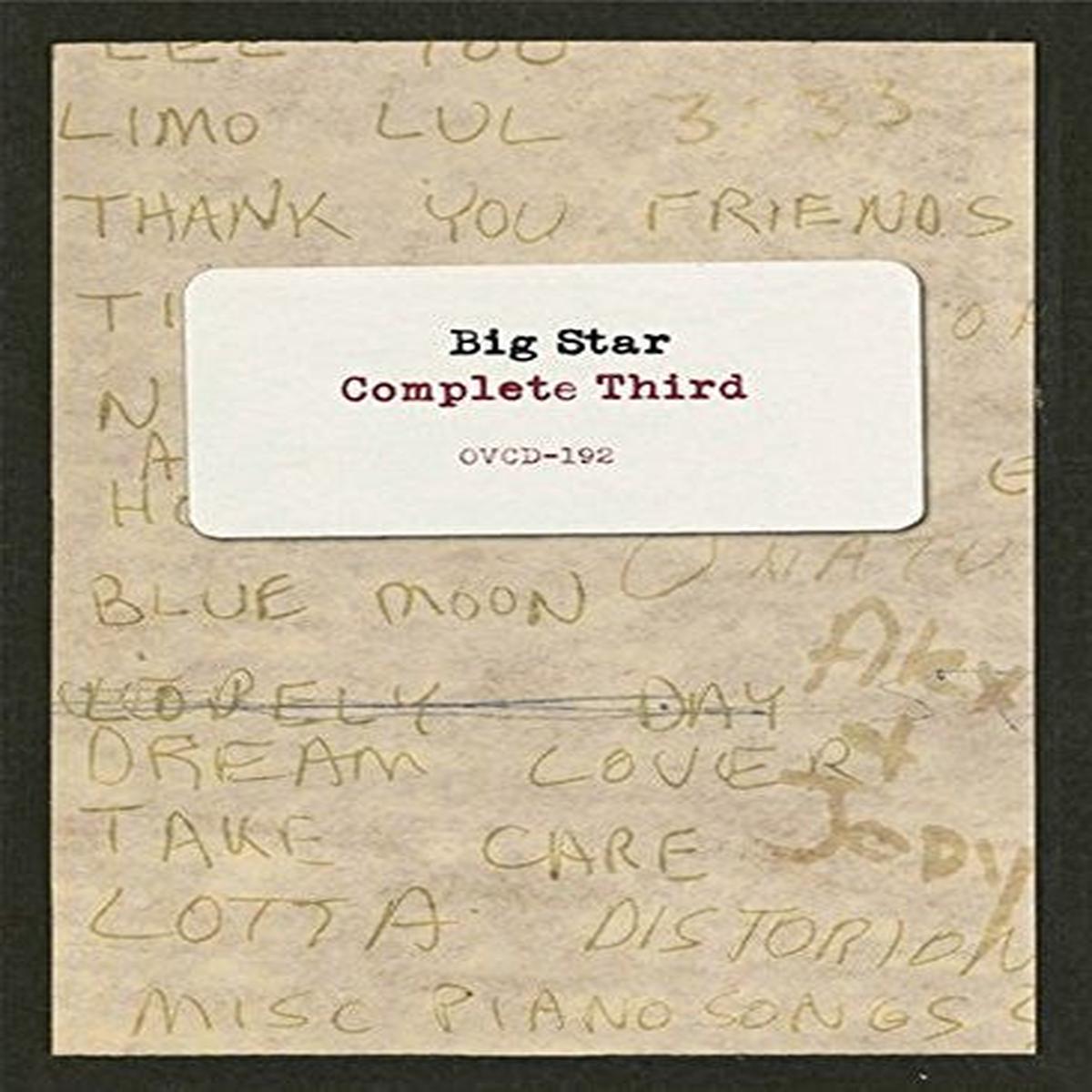 Big Star - Complete Third Vol 2: Roughs To Mixes