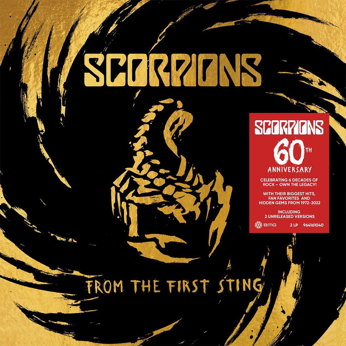 SCORPIONS 8211 From The First Sting 8211 2LP 8211 Black Vinyl