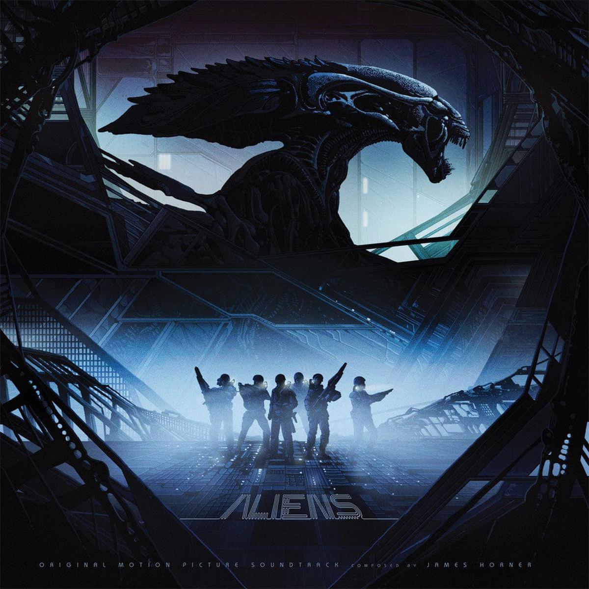Aliens Original Motion Picture Soundtrack (Liquid Filled) 2XLP