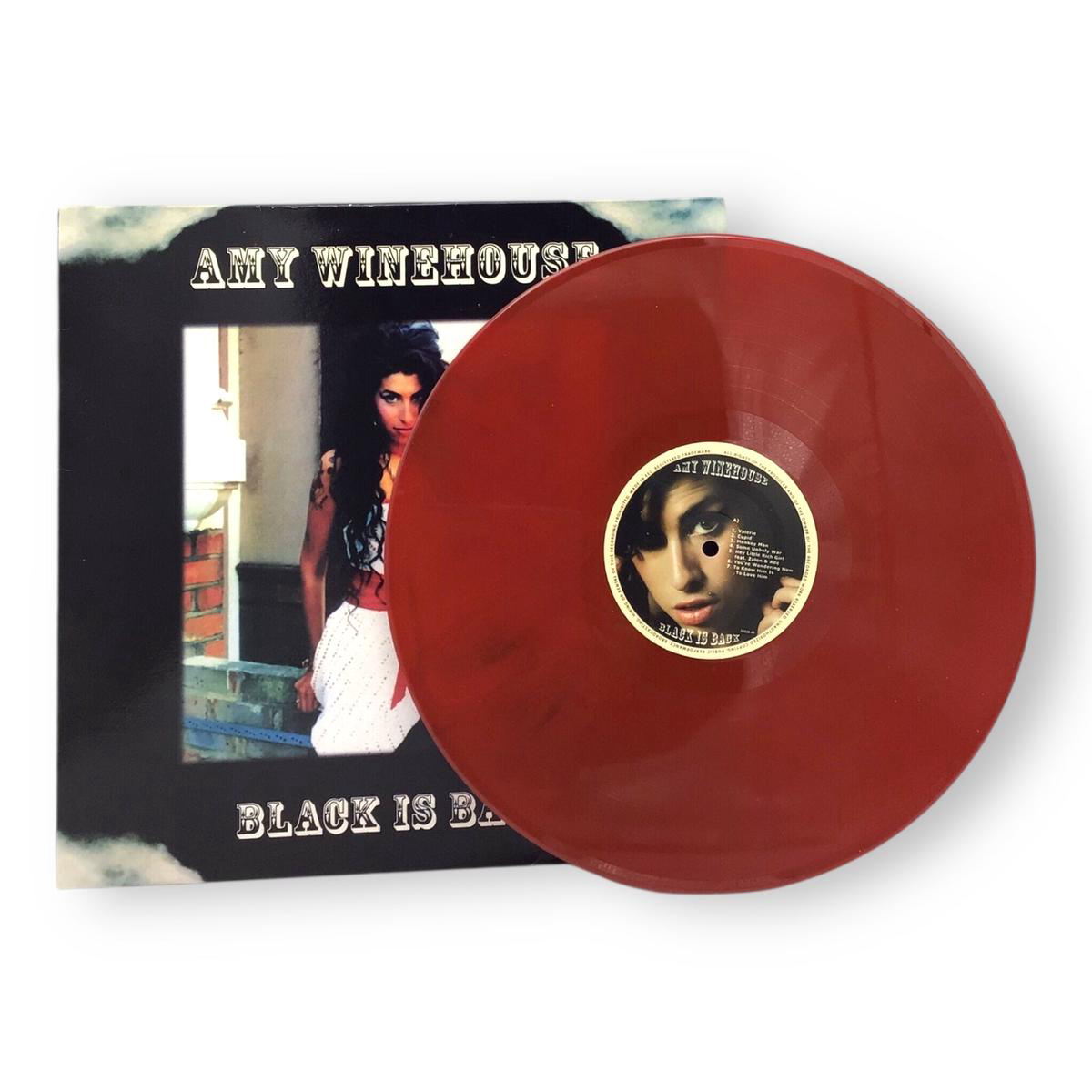 Amy Winehouse Back to Black Red Vinyl LP Euro Import Unofficial
