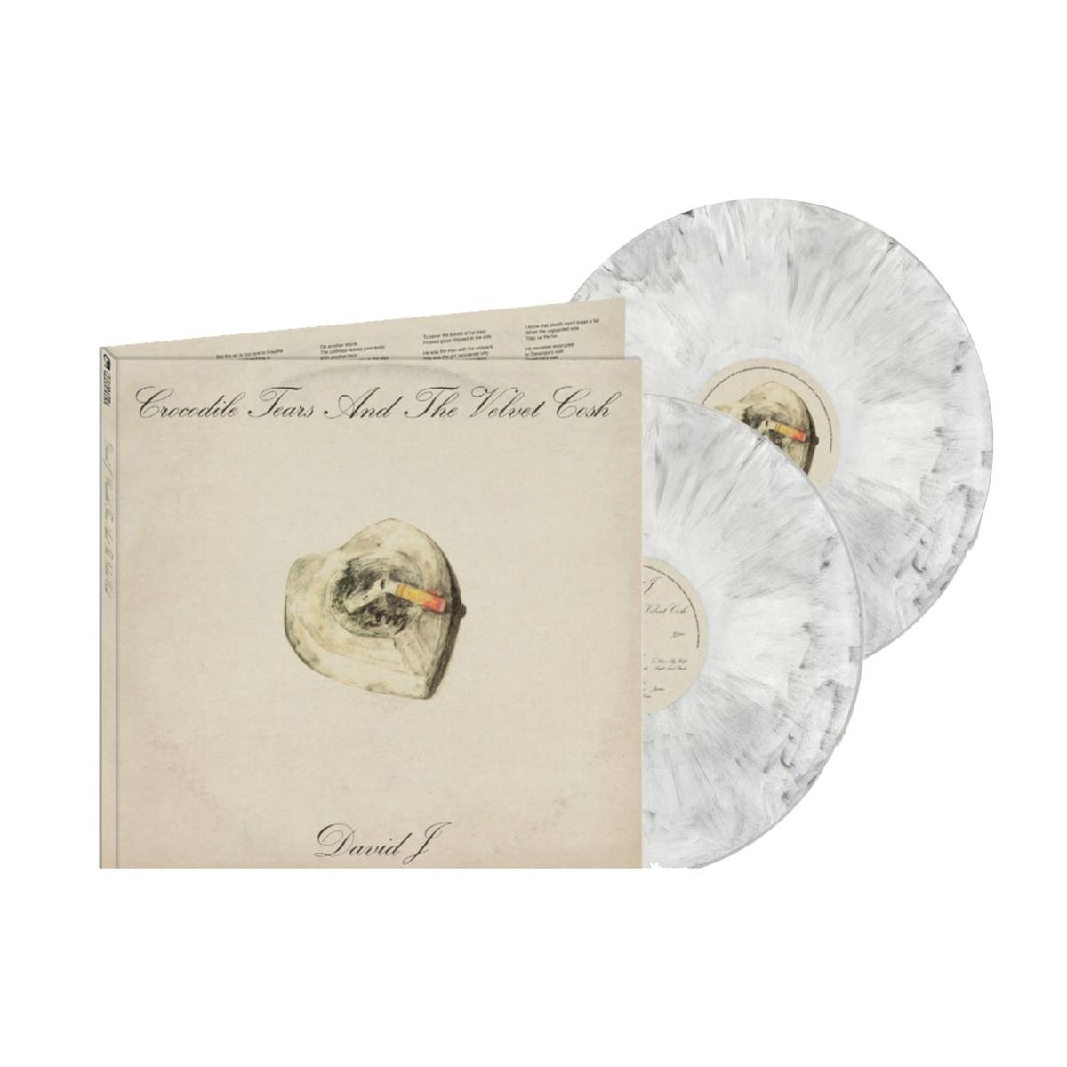 (PRE-ORDER 1/9/26) Crocodile Tears And The Velvet Cosh [Limited Edition White Marble Vinyl] [2LP] | - - ROCK *NEW/COLOR*