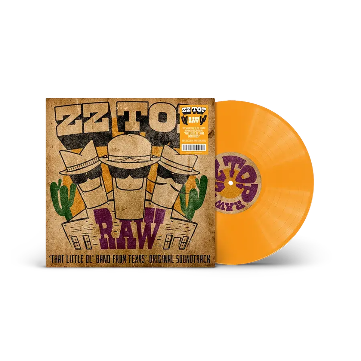 Raw (That Little Ol' Band From Texas) (Soundtrack) [Tangerine Vinyl]