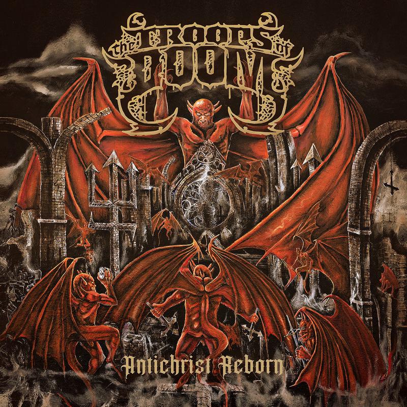THE TROOPS OF DOOM   Antichrist Reborn - LP - 'Orange Crush' Vinyl