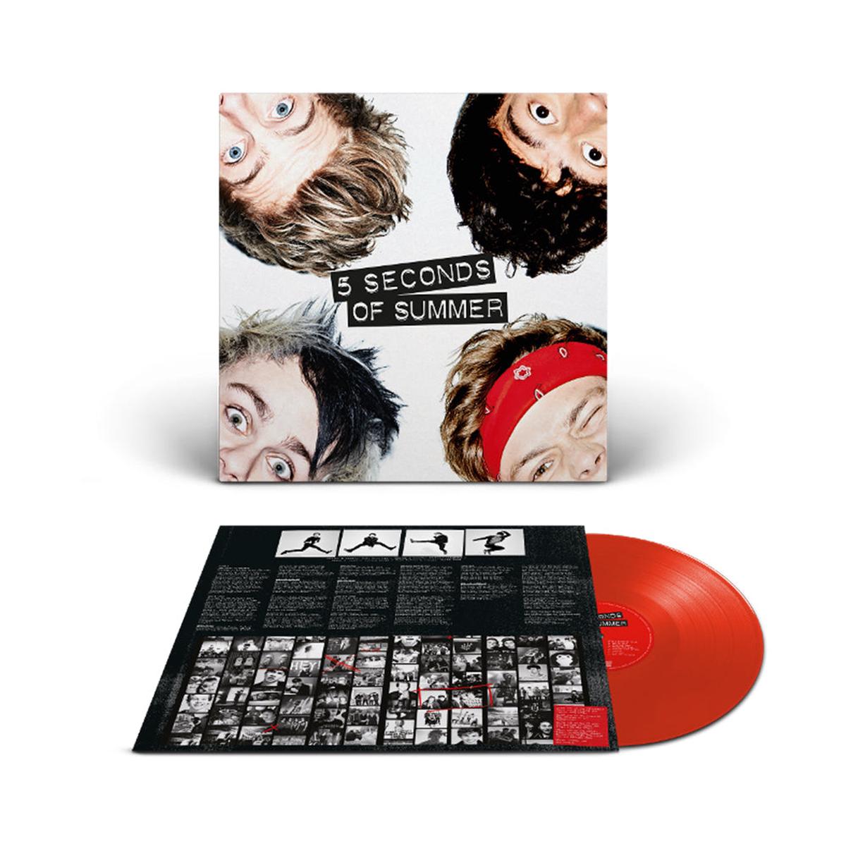 5 Seconds of Summer 5 Seconds of Summer (10 Year Anniversary) Vinyl LP Red Colour 2024