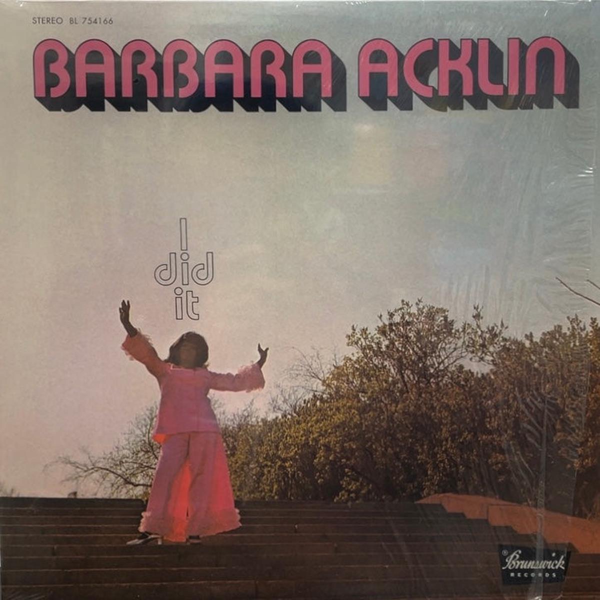 BARBARA ACKLIN / I Did It (LP)