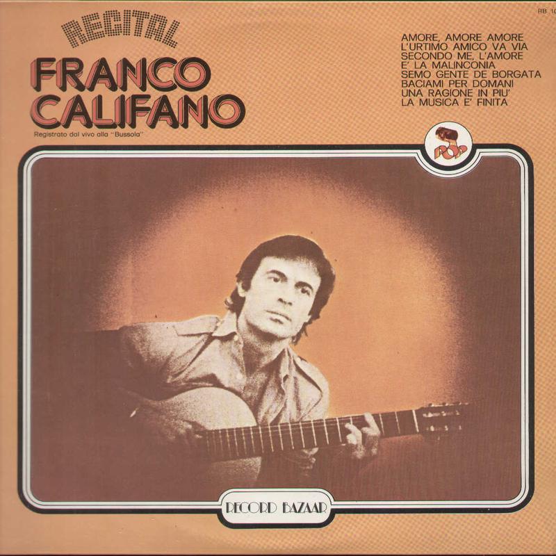 Recital Di Franco Califano
