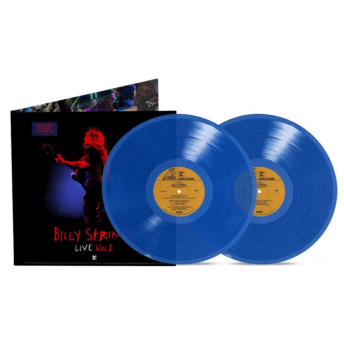 Billy Strings Live Vol 1 (2x Translucent Blue 180 Gram Vinyl) | Mint (M) Mint (M)