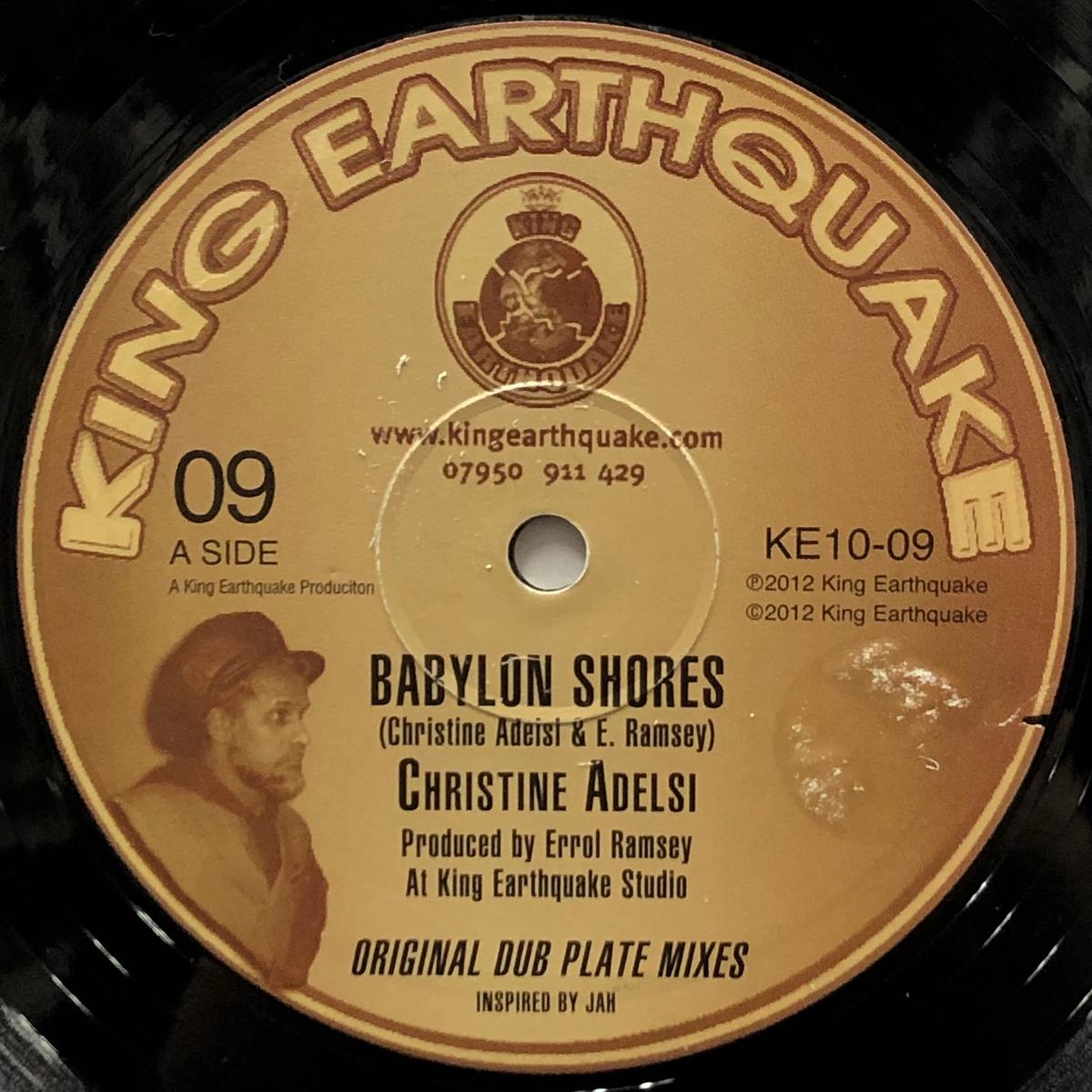 CHRISTINE ADELSI / Babylon Shores / Life...... (King Earthquake, KE10-09, 10inch)