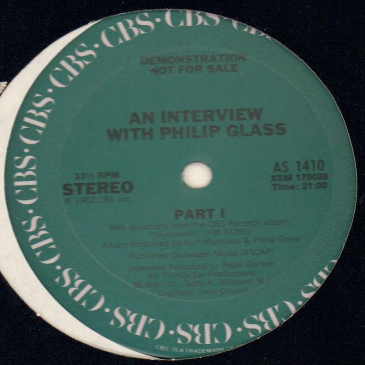 An Interview With-CBS-Vinyl LP-VG/NM-