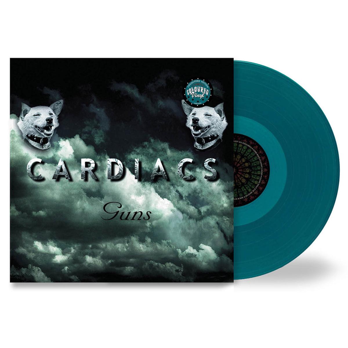 CARDIACS - Guns - LP - Aqua Marine Transparent Vinyl