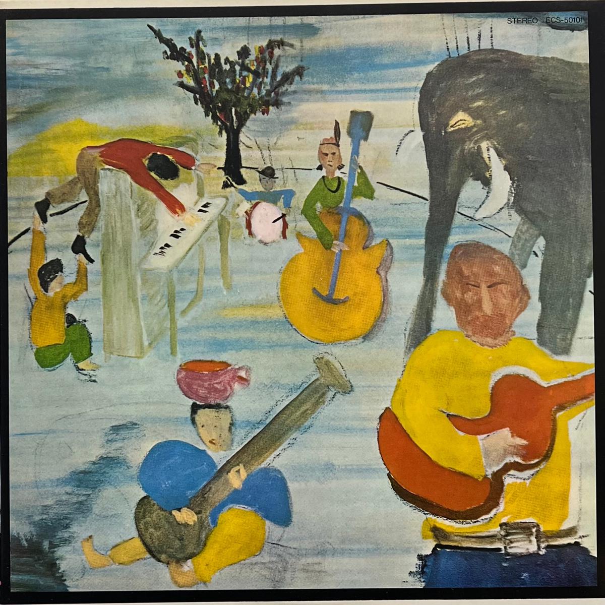 BAND / Music From Big Pink (Capitol ECS-50101, LP)