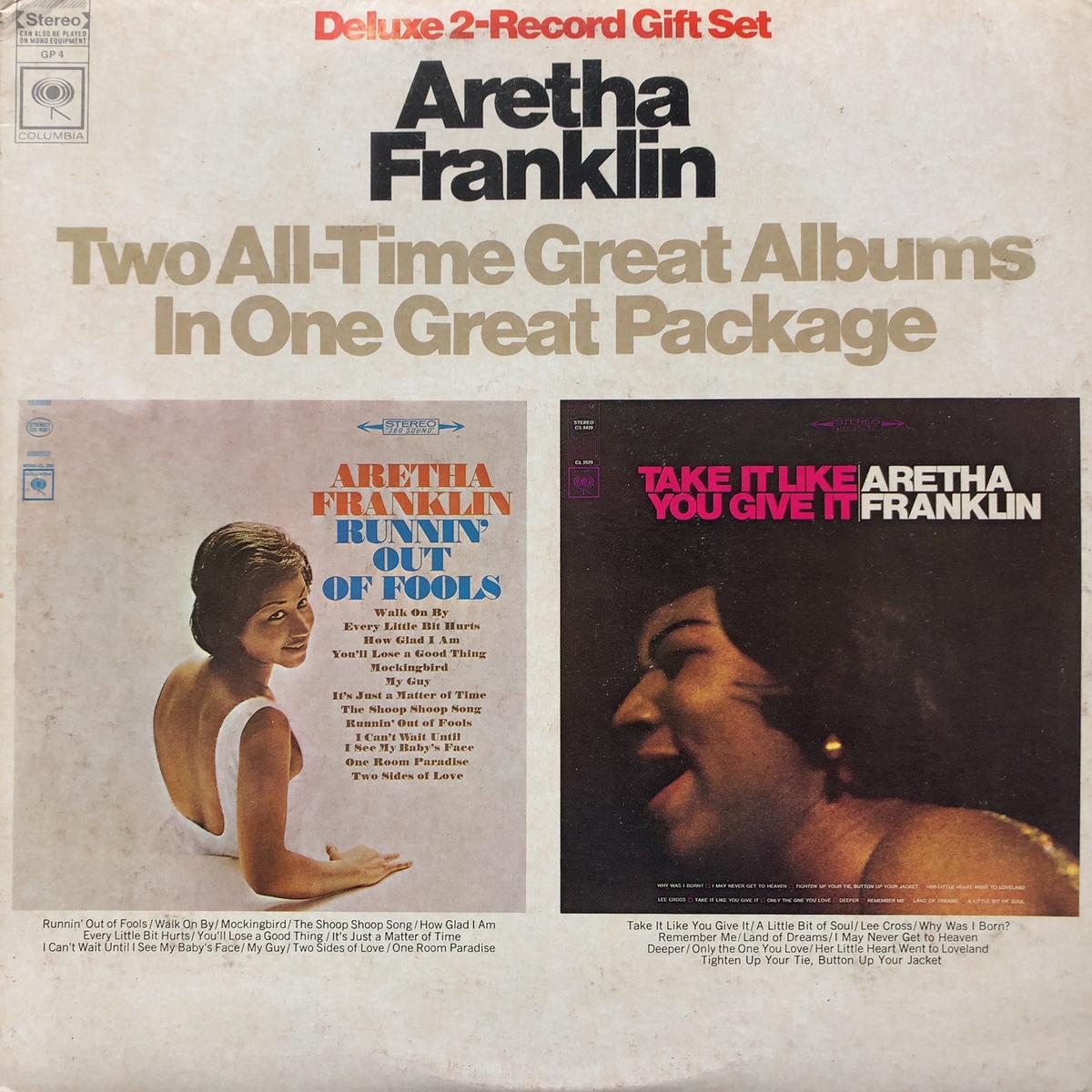 ARETHA FRANKLIN / Runnin' Out Of Fools / Take It Like You Give It (GP 4, 2LP)