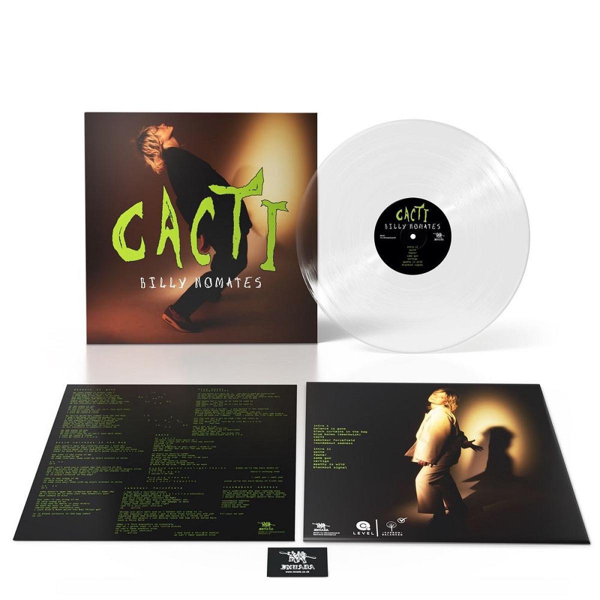Billy Nomates CACTI Vinyl LP Indies Clear Colour 2023 - Default Title