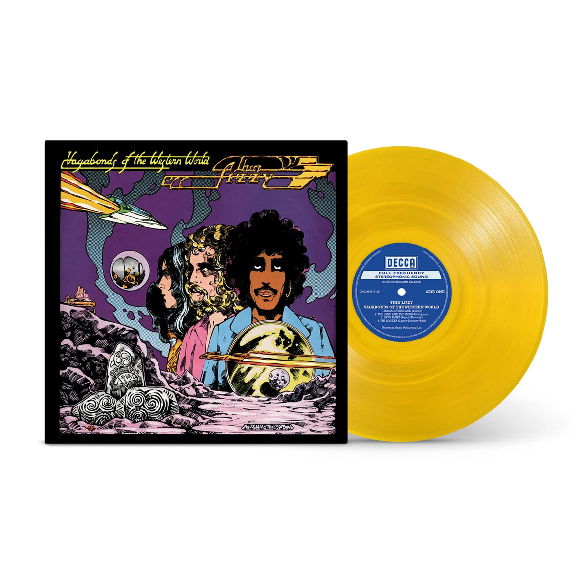 THIN LIZZY - Vagabonds of the Western World (Reissue) - LP - Transparent Yellow Vinyl
