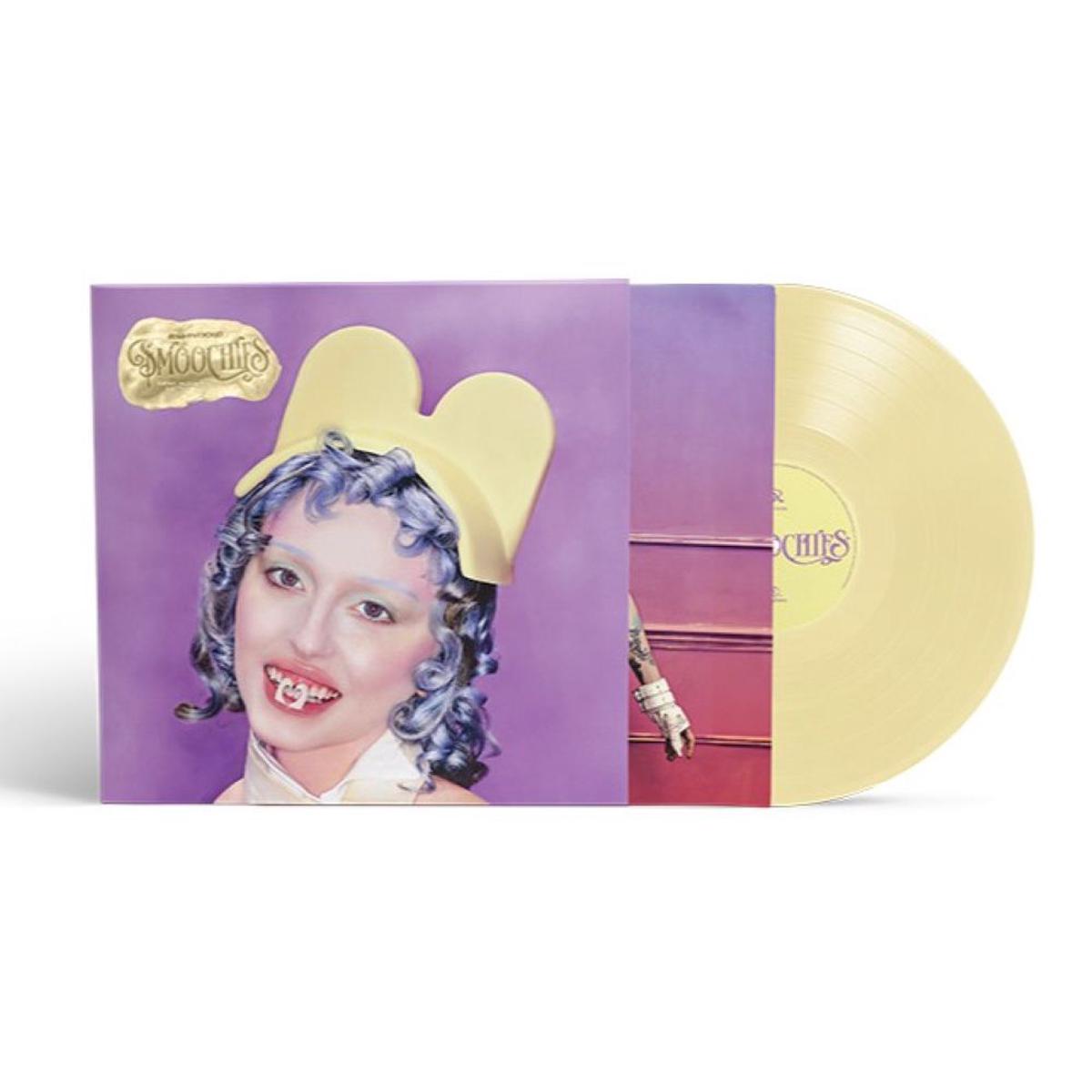 Ashnikko Smoochies Vinyl LP Butter Yellow Colour 2025 - Default Title