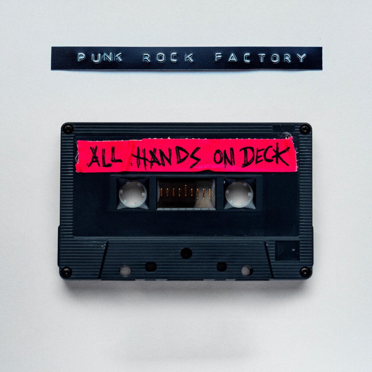 Punk Rock Factory - All Hands on Deck [LP Black pink splatter]