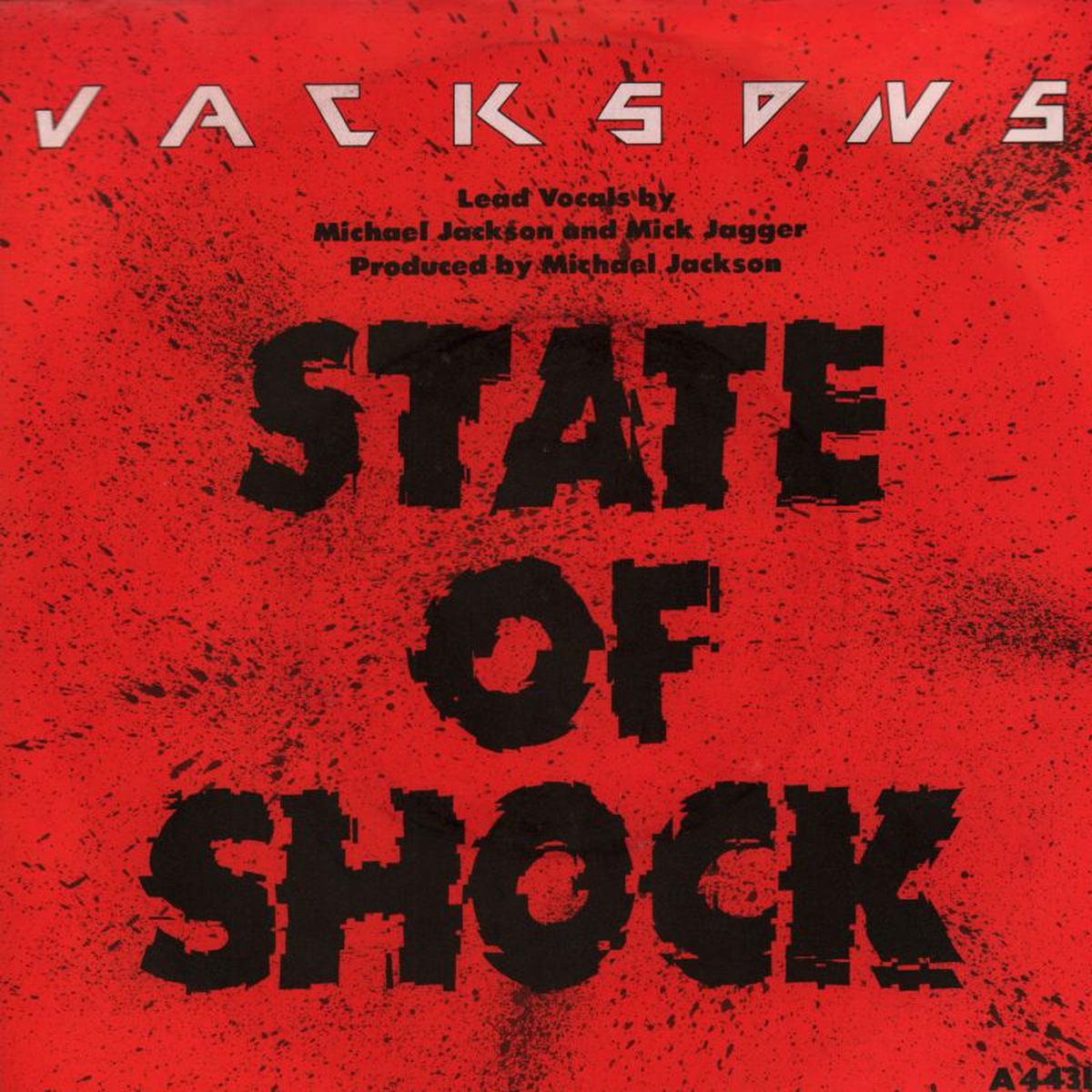 State Of Shock-Epic-7  Vinyl P/S-Ex/VG+