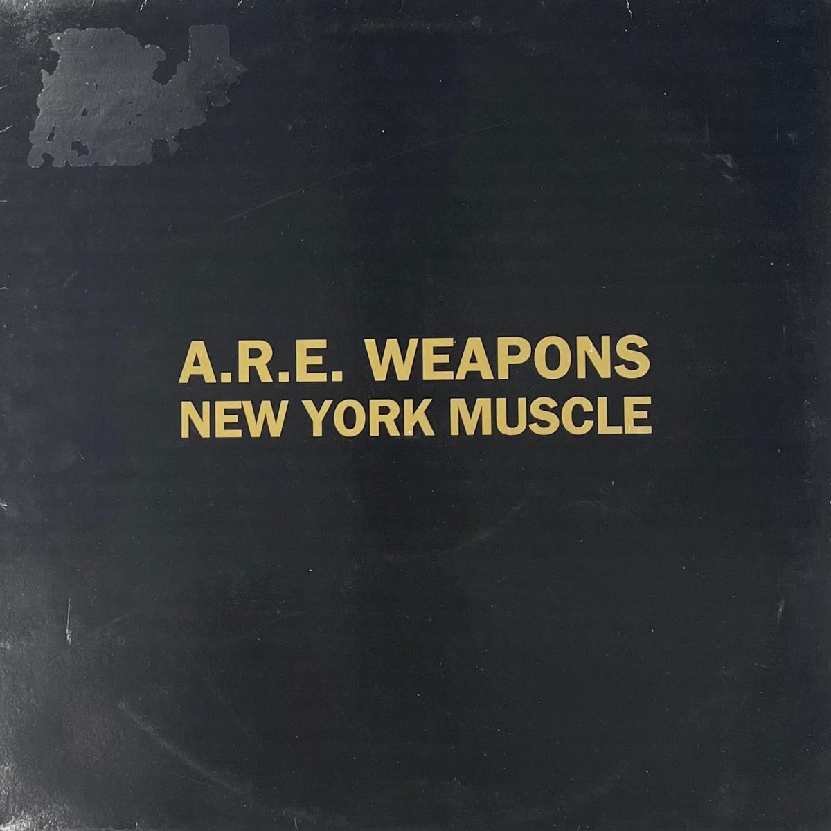 A.R.E WEAPONS / New York Muscle (Rough Trade RTRADES 037, 12inch)