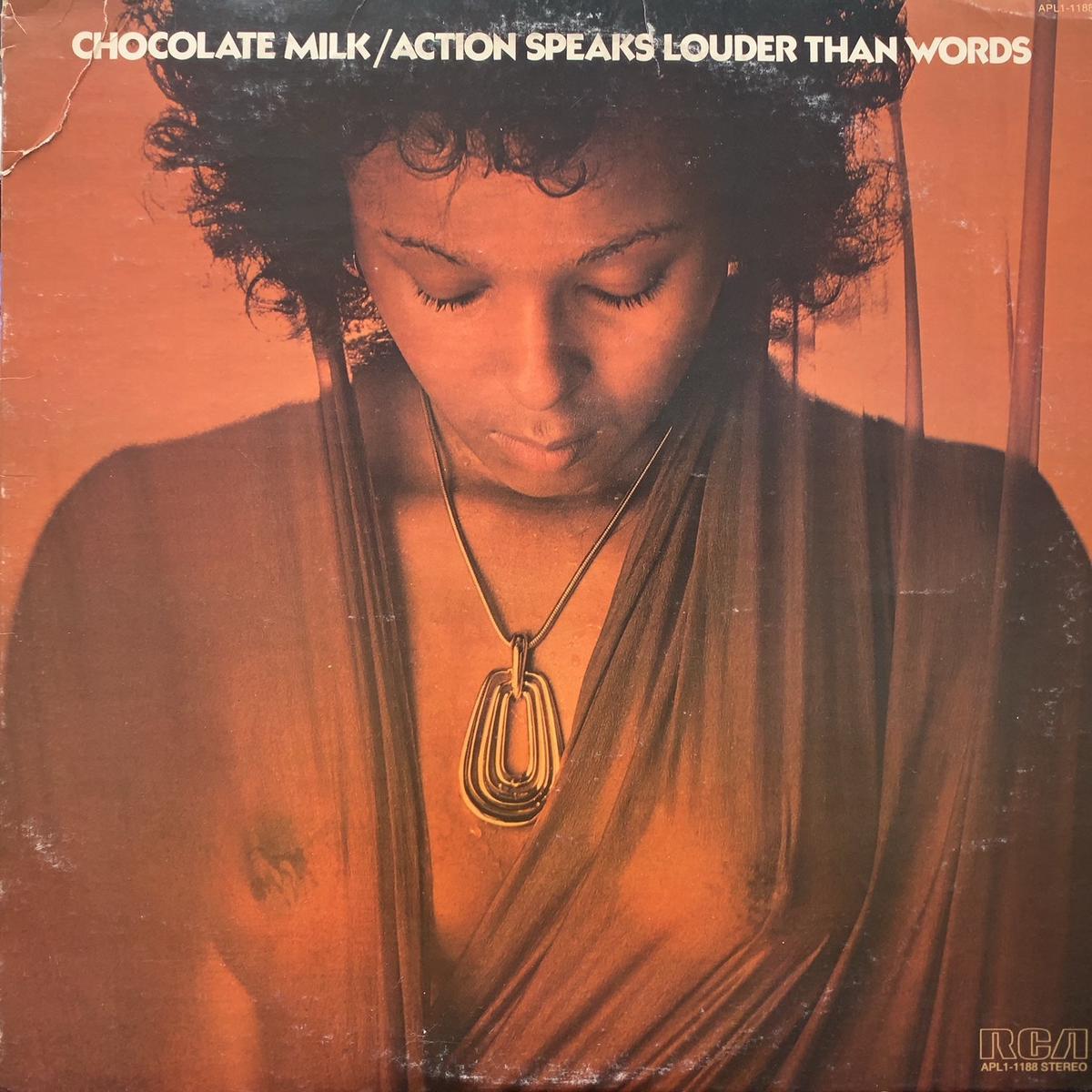 CHOCOLATE MILK / Action Speaks Louder Than Words (APL1-1188, LP)