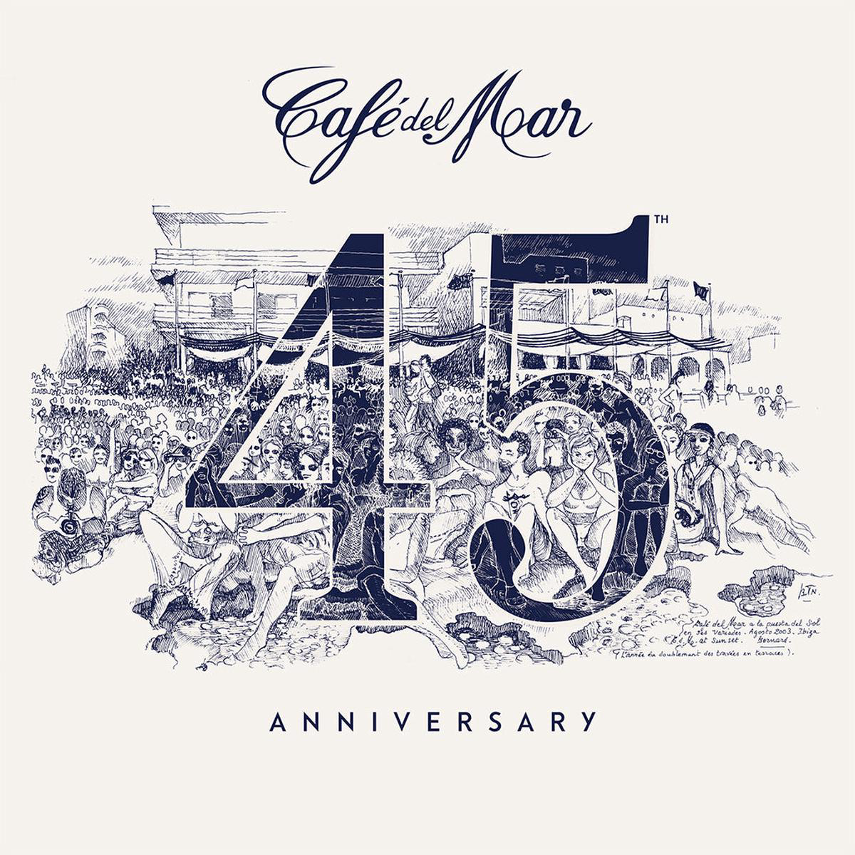 VARIOUS 8211 Cafe Del Mar (45th Anniversary) 8211 2LP 8211 Vinyl