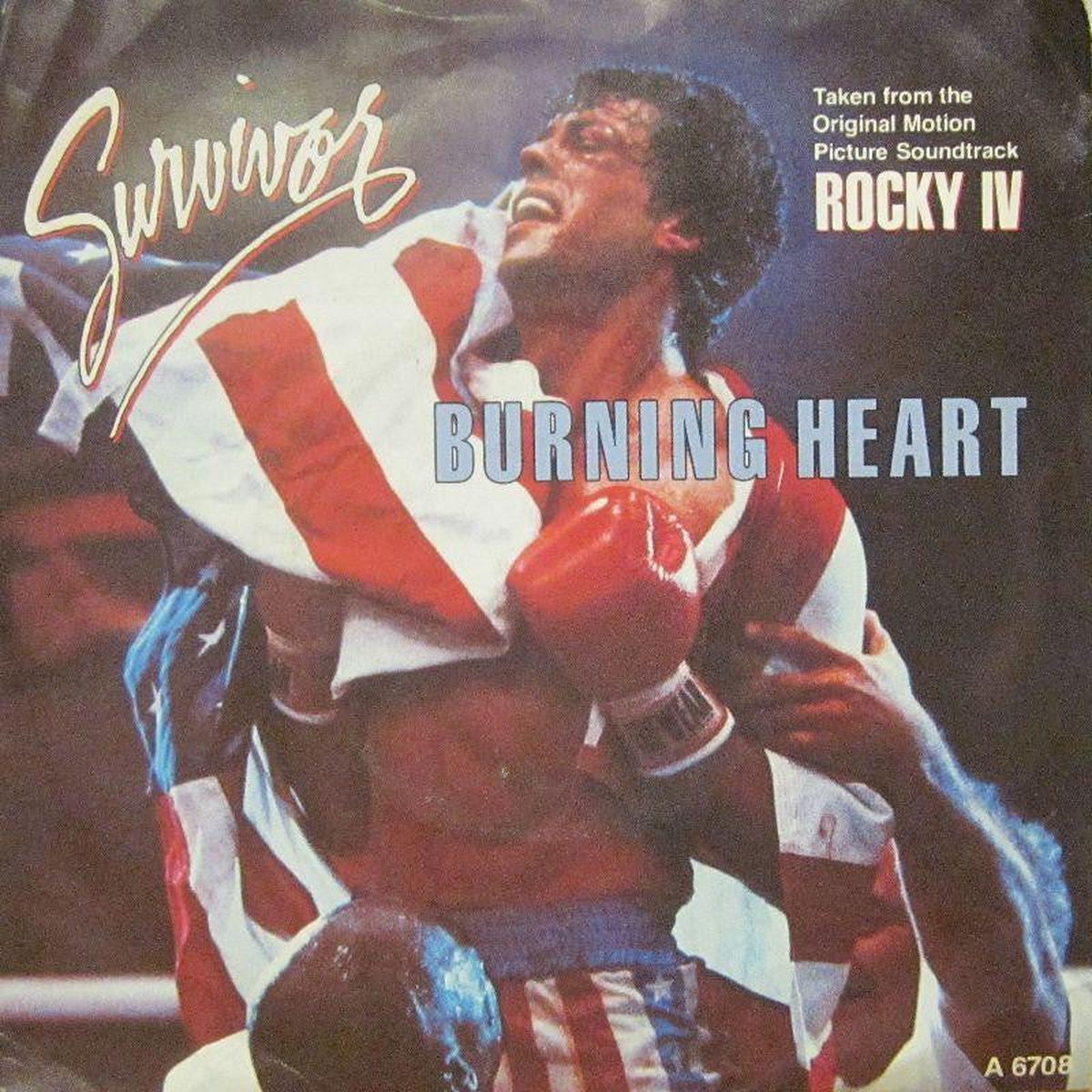 Burning Heart-7  Vinyl P/S-VG/VG