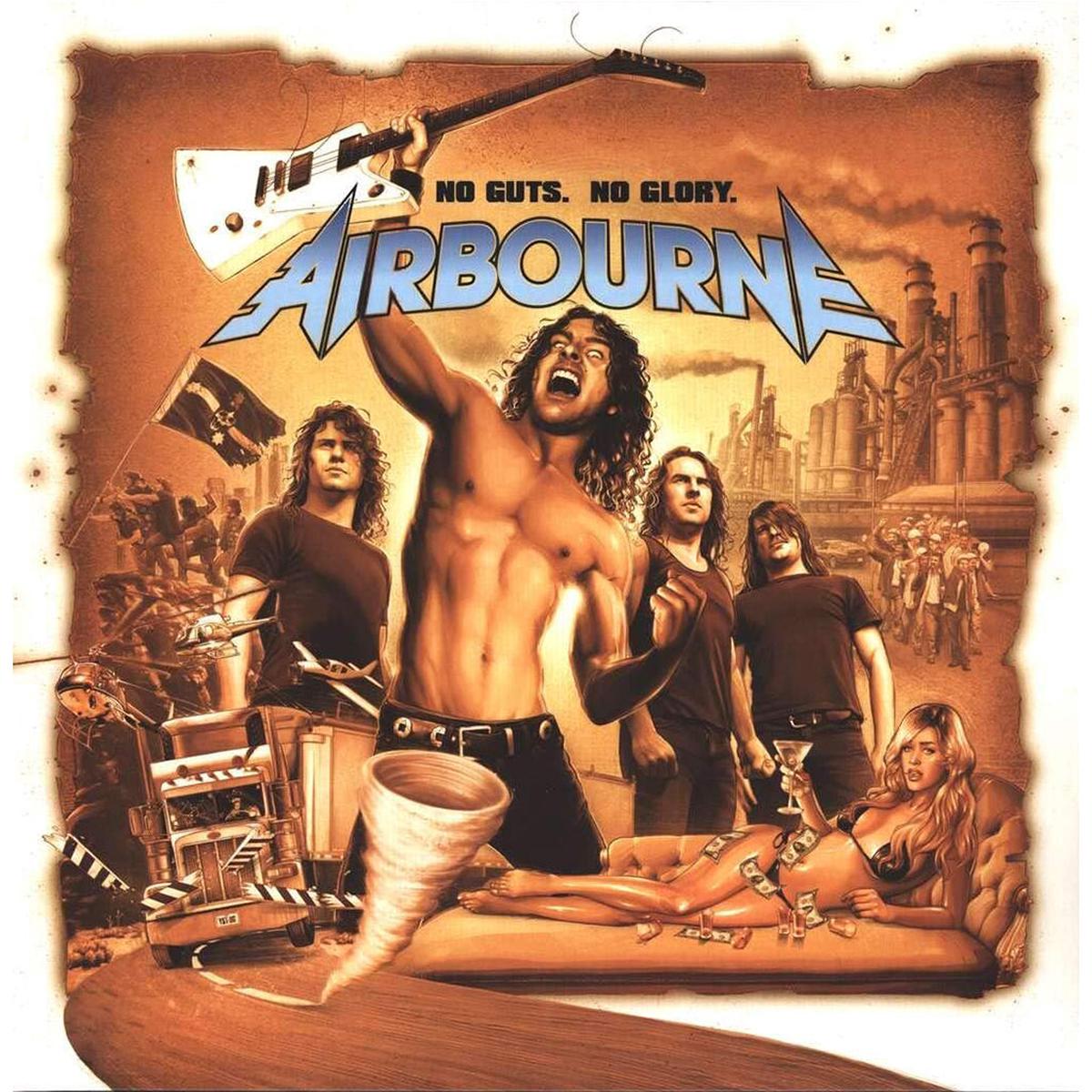 AIRBOURNE - No Guts, No Glory (Repress) - LP - Vinyl