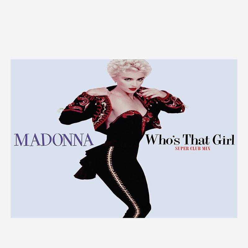 Who's That Girl? (Super Club Mix) 12" Single (Color)