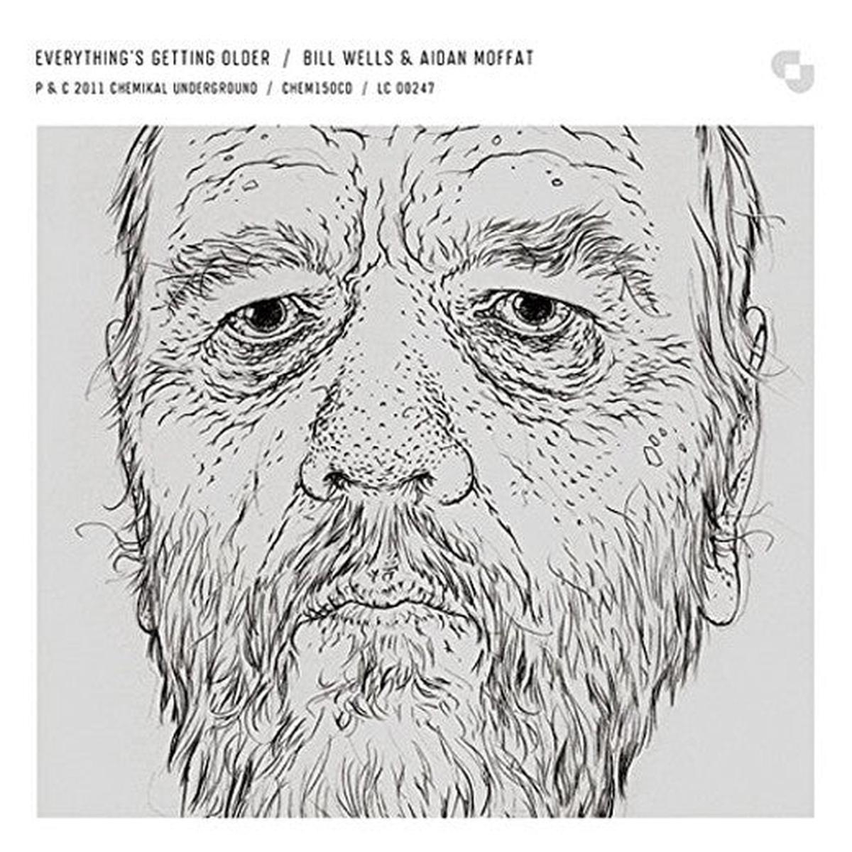 Bill Wells And Aidan Moffat Everything's Getting Older Vinyl LP 2011 - Default Title