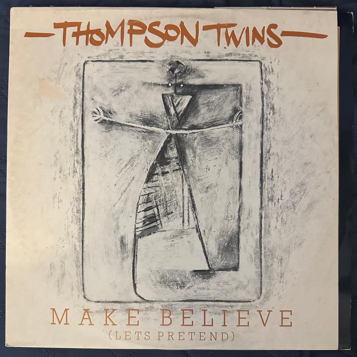 Thompson twins - 12 single - make believe (let's pretend) LP Vinyl - Used