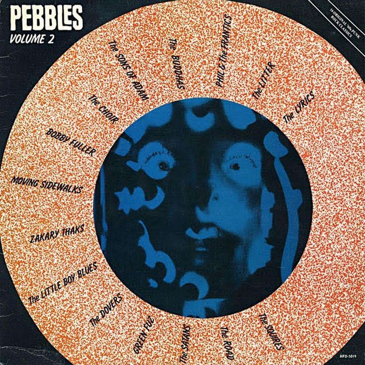 Various 8211 Pebbles Volume 2 16 Original 60s Punk Rock Classics LP