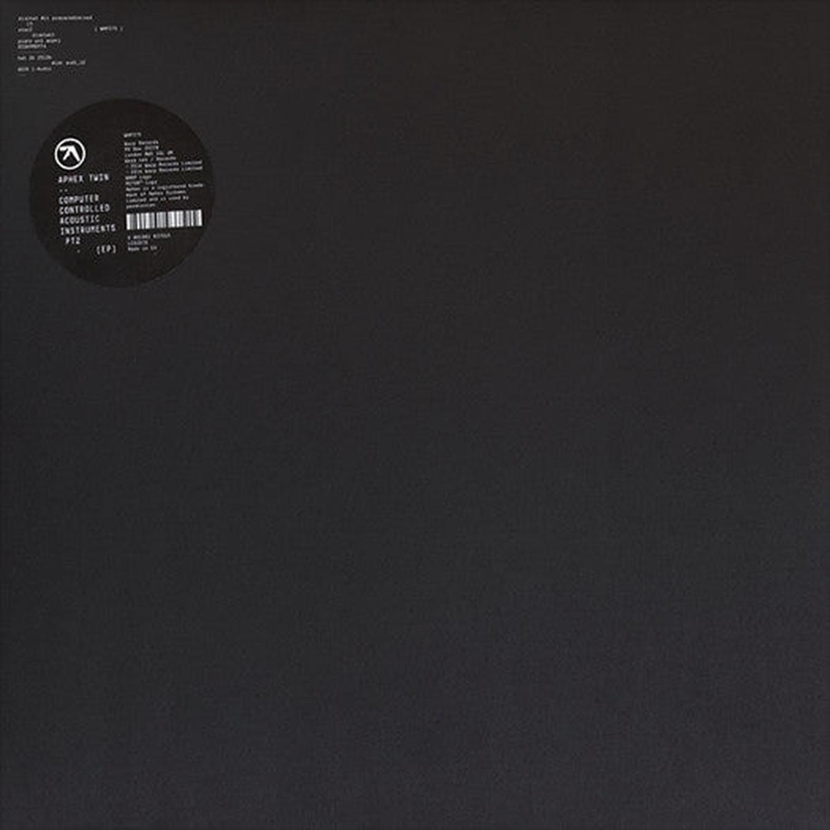 Aphex Twin Computer Controlled Acoustic Instruments Part 2 Vinyl EP 2015 - Default Title