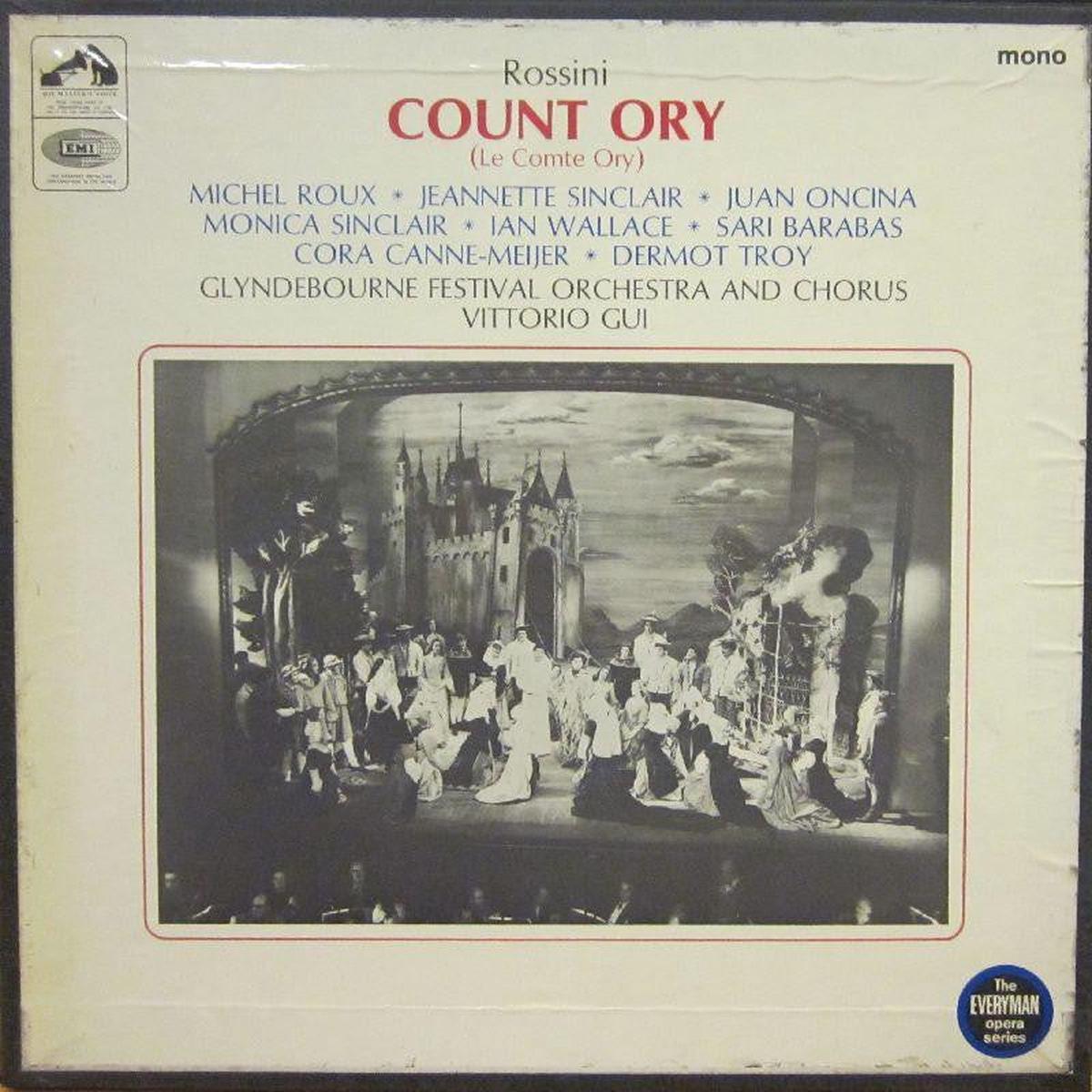 Count Ory-HMV-2x12  Vinyl LP-VG/Ex