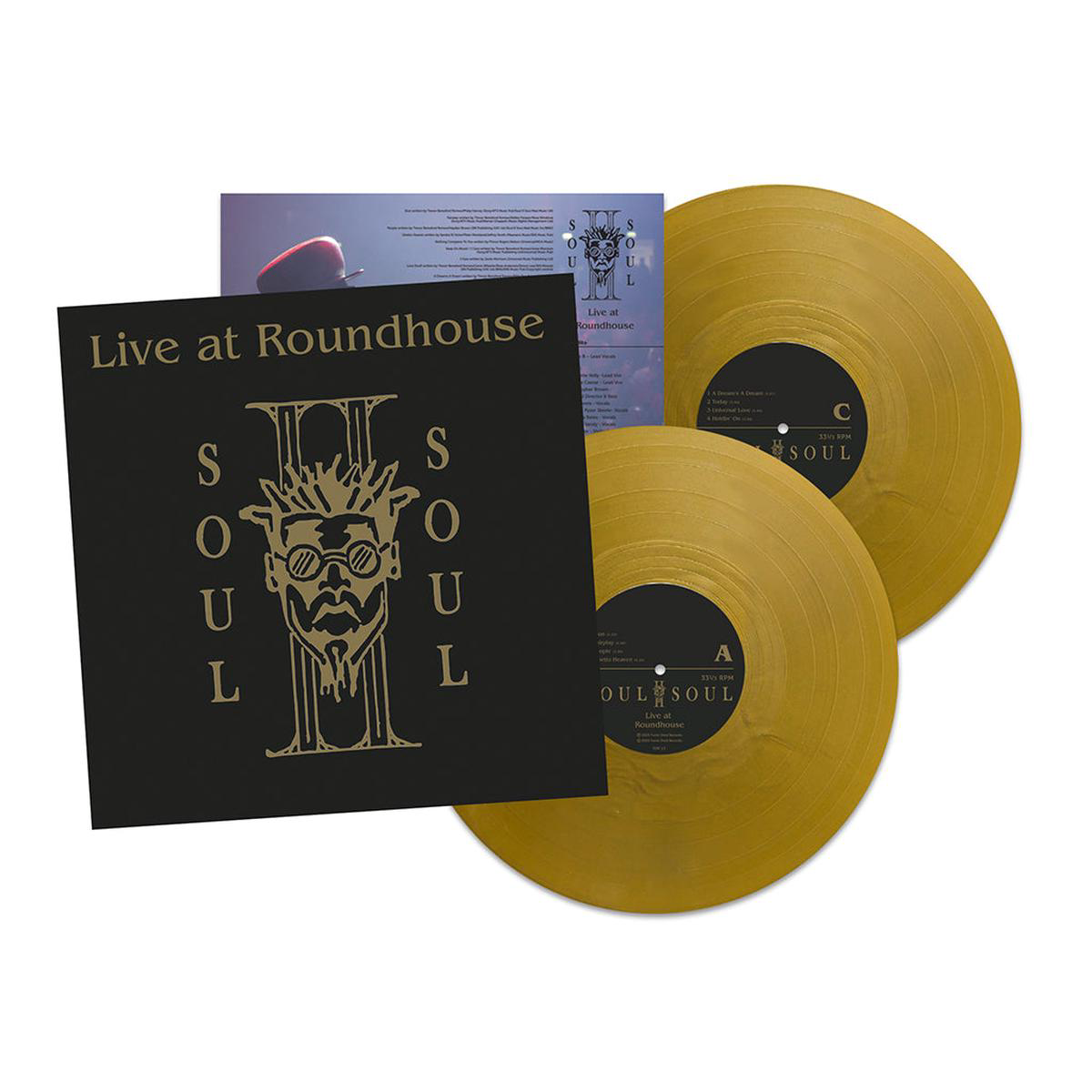 SOUL II SOUL 8211 Live At The Roundhouse 8211 2LP 8211 Gold Vinyl