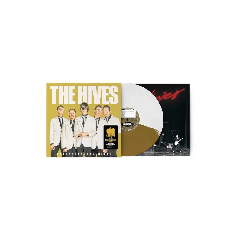 Tyrannosaurus Hives - Limited White & Gold Colored Vinyl - Limited Edition Vinyl LP (White/Gold)