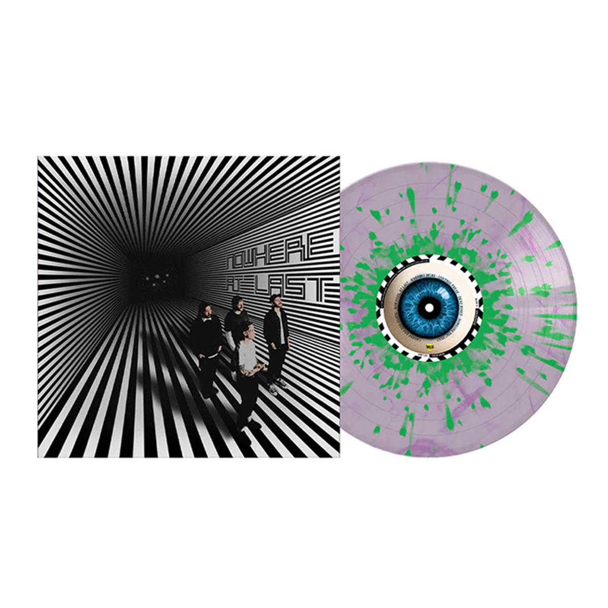 BROADSIDE 8211 Nowhere At Last 8211 LP 8211 Purple Smoke w Green Splatter Vinyl APR 10