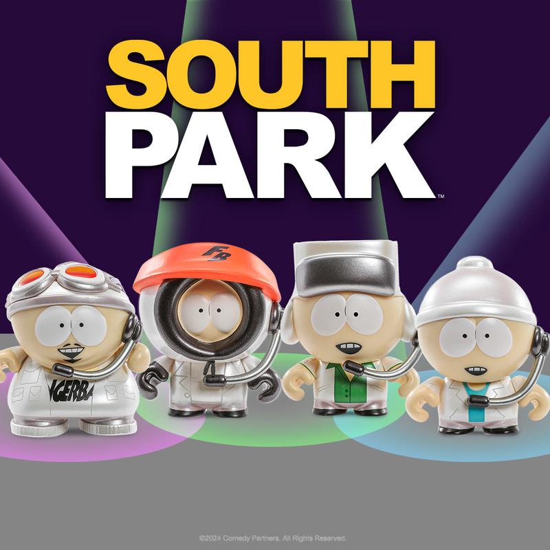 South Park Boy Band 3" Vinyl Mini Figure 4-Pack - SOLD OUT