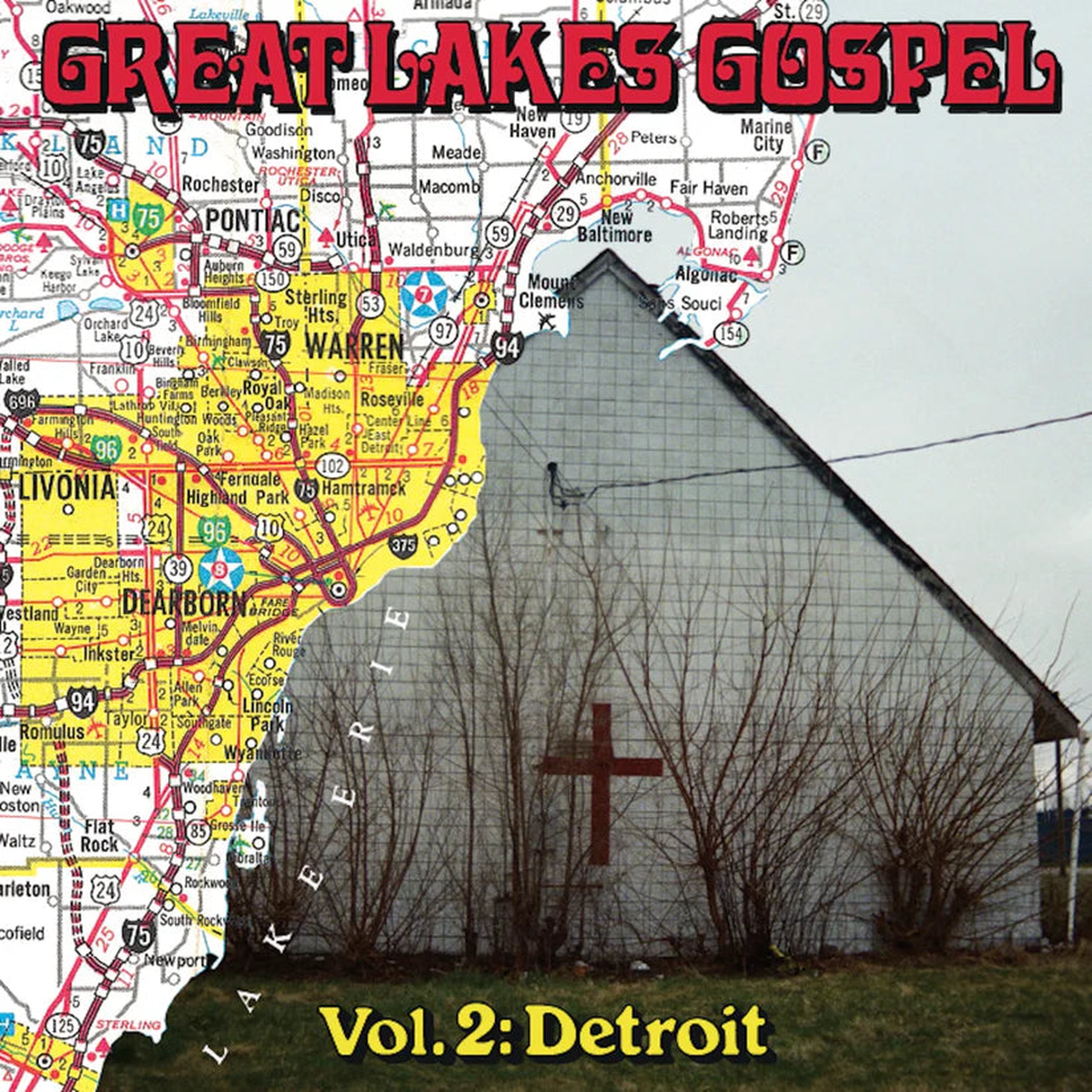 Various - Great Lakes Gospel: Detroit (fire vinyl)