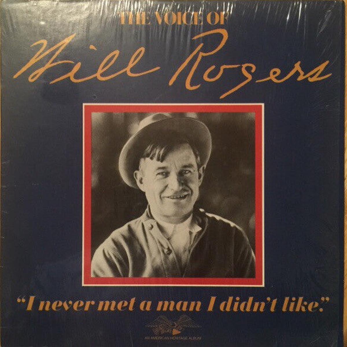 Will Rogers - The Voice of Will Rogers - LP