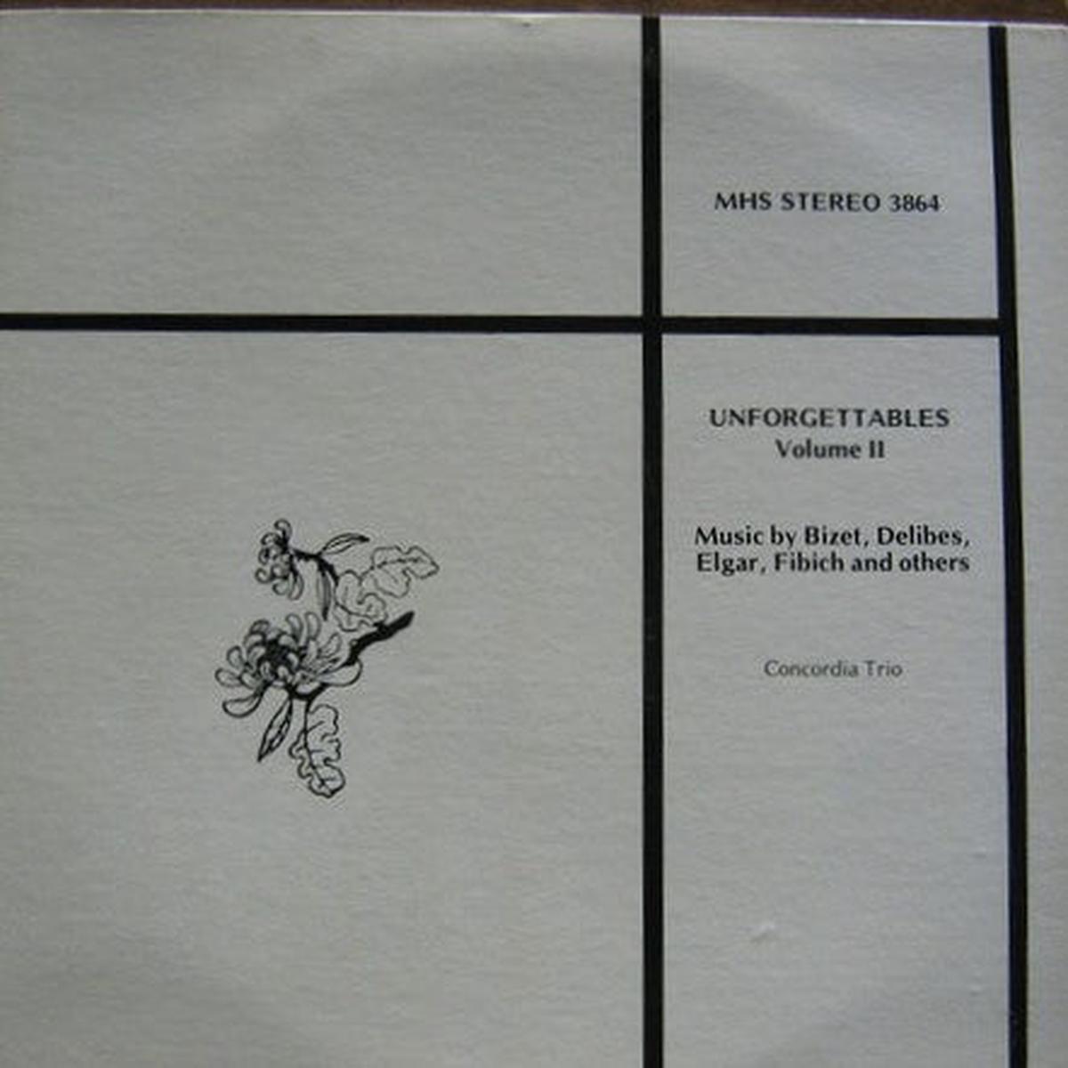 Concordia Trio - The Unforgettables II - LP